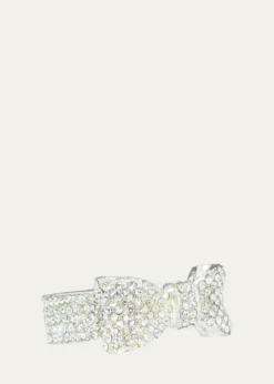 Nomi KCrystal Bow Napkin Rings, Set of 4