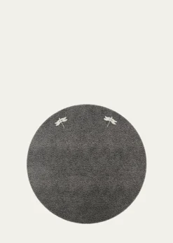 Nomi KDragonfly Pebbled Vegan Leather Placemat, 15