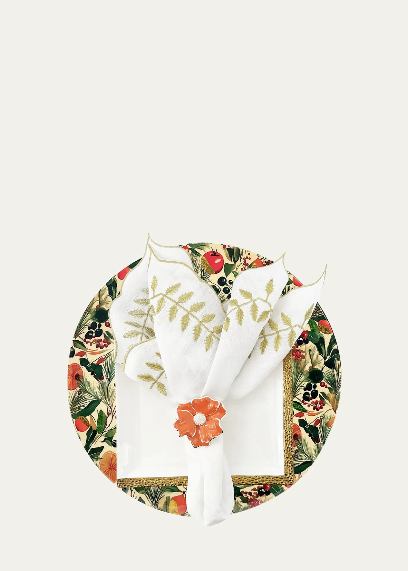 Nomi KFestive Iron Placemat, 15" Round