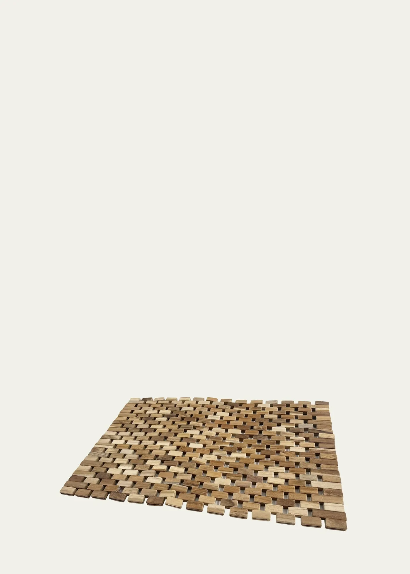 Nomi KInterlocking Wood Folding Placemat, 14" x 19"