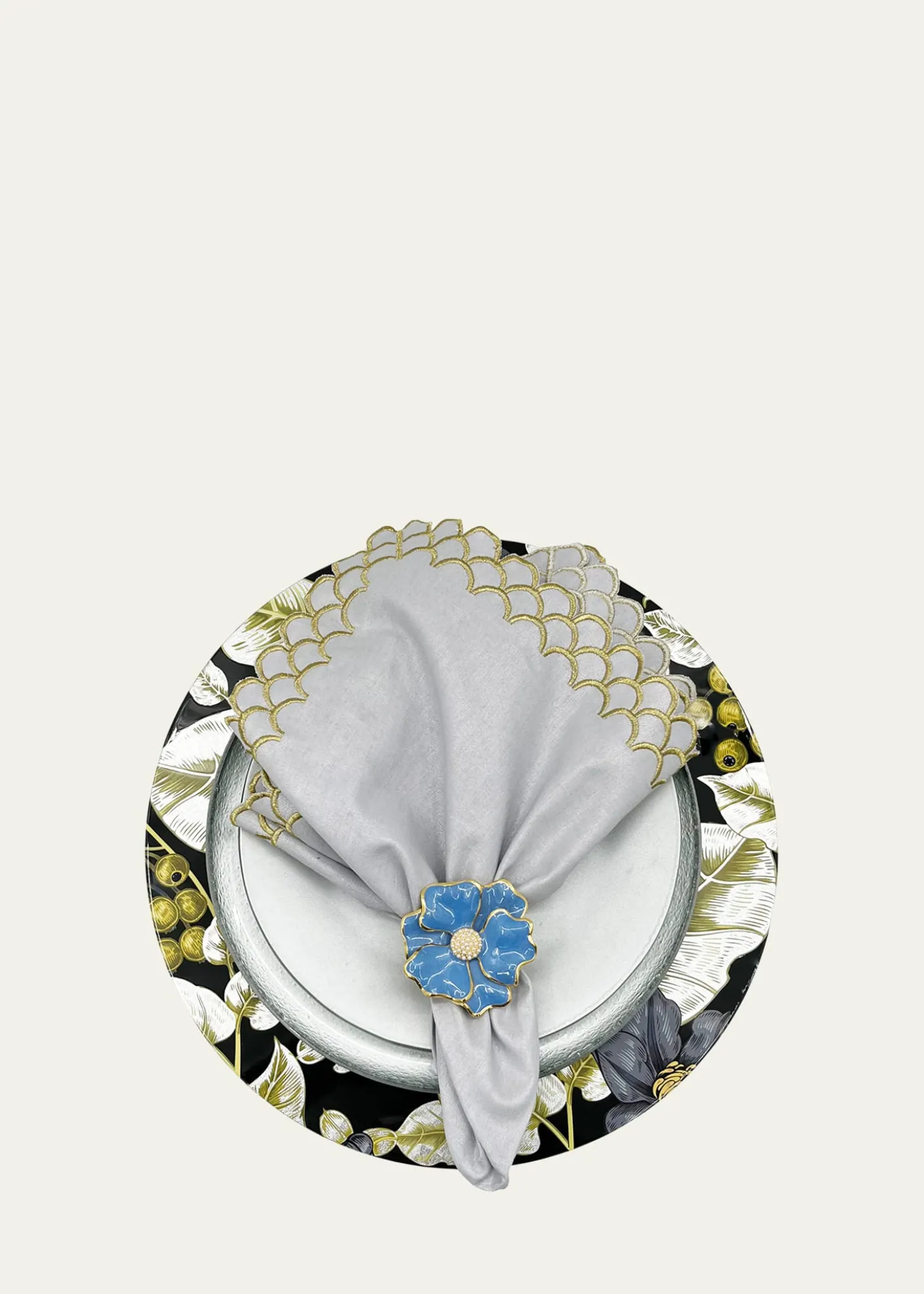 Nomi KMidnight Botanica Lacquered Placemat