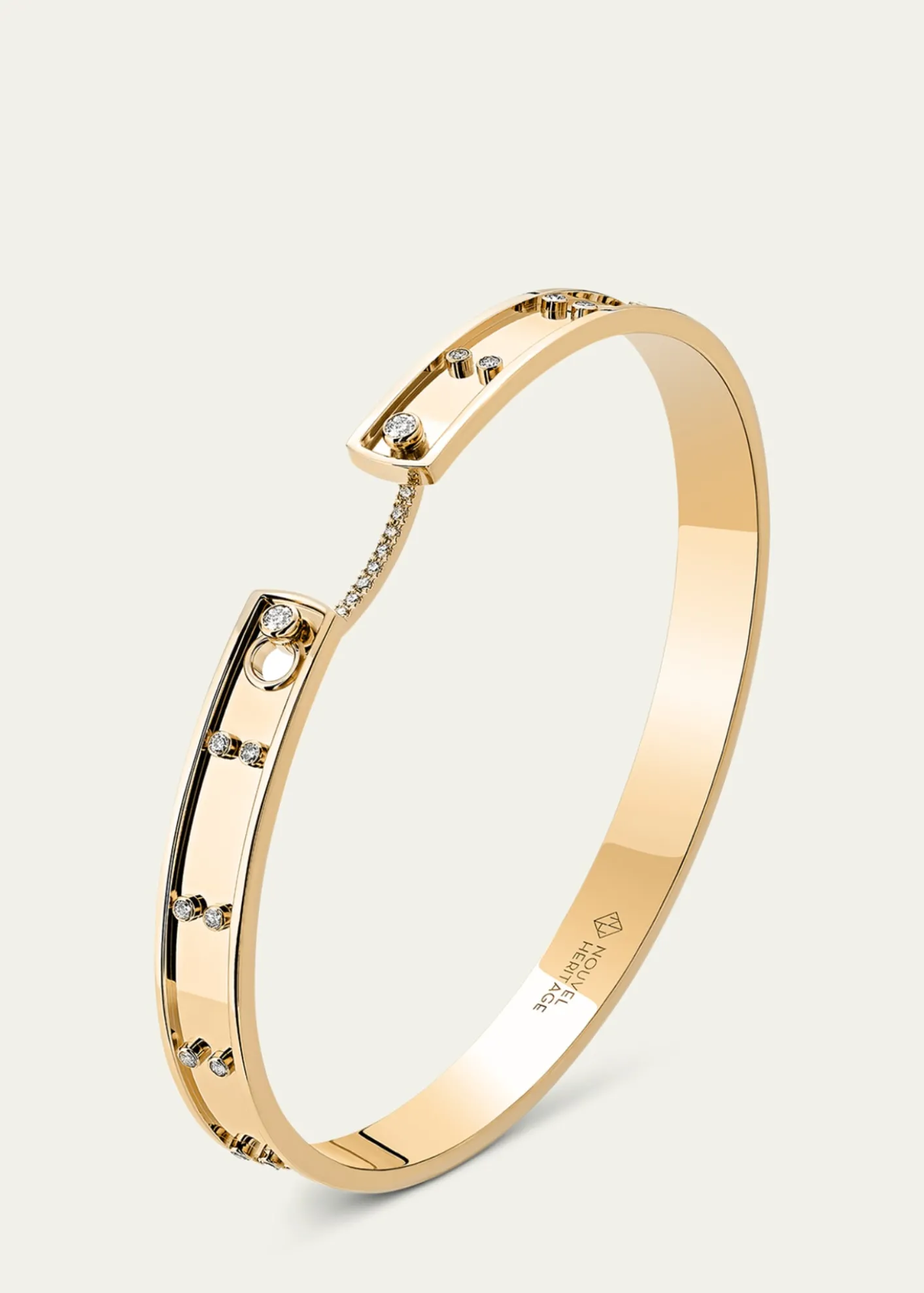 Nouvel Heritage18K Picnic in Paris Mood Bangle