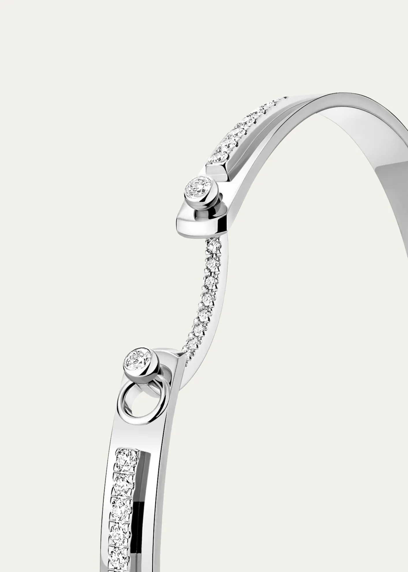 Nouvel Heritage18K Tuxedo Mood Bangle