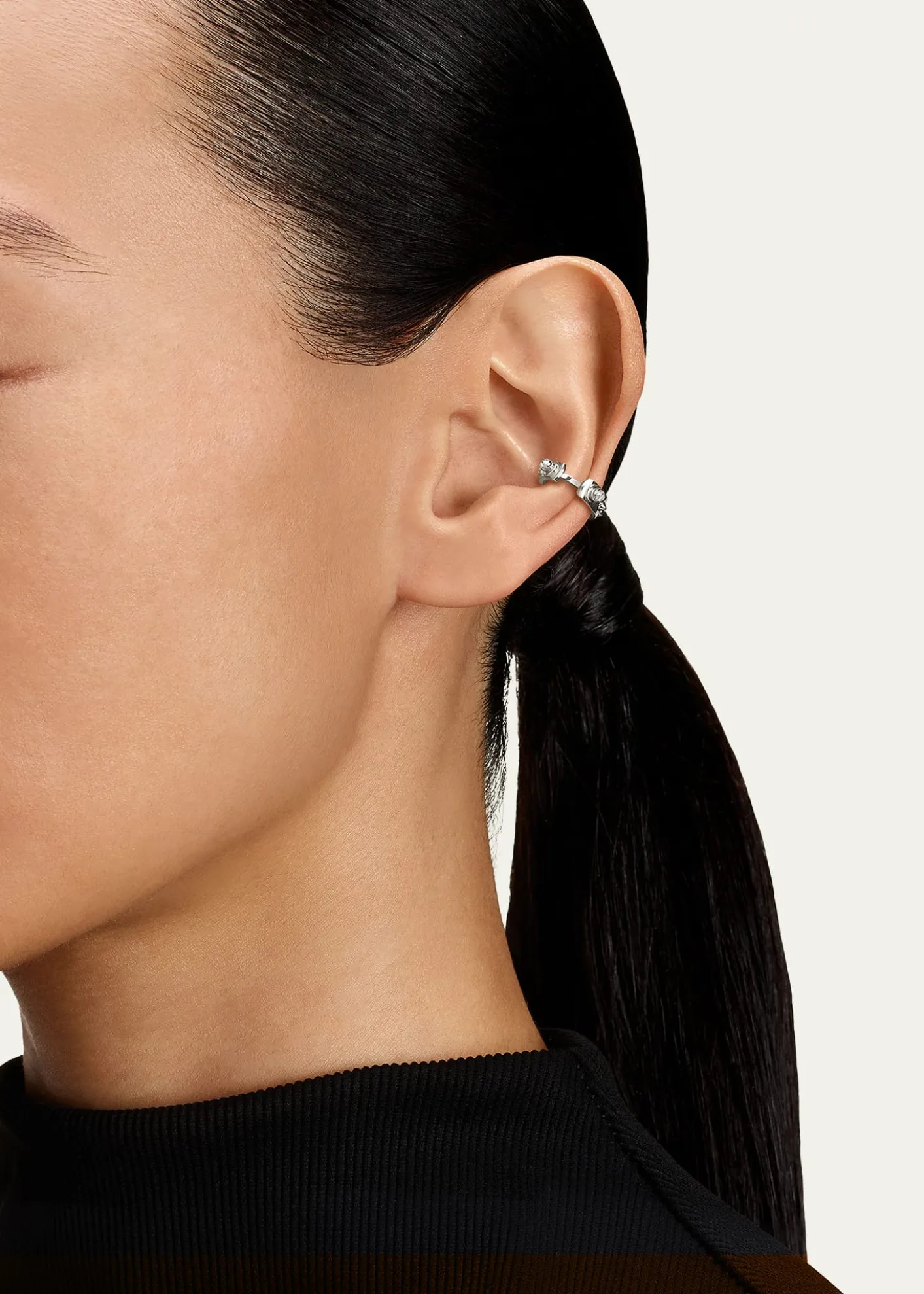 Nouvel Heritage18K Brunch in NY Ear Cuff, Single
