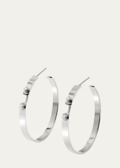 Nouvel Heritage18K Monday Morning Mood Hoop Earrings