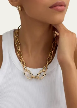 Nouvel HeritagePaved Try Me Necklace with Diamonds