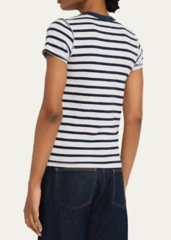 NSF ClothingAlessi Striped Shrunken T-Shirt