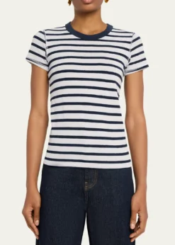 NSF ClothingAlessi Striped Shrunken T-Shirt