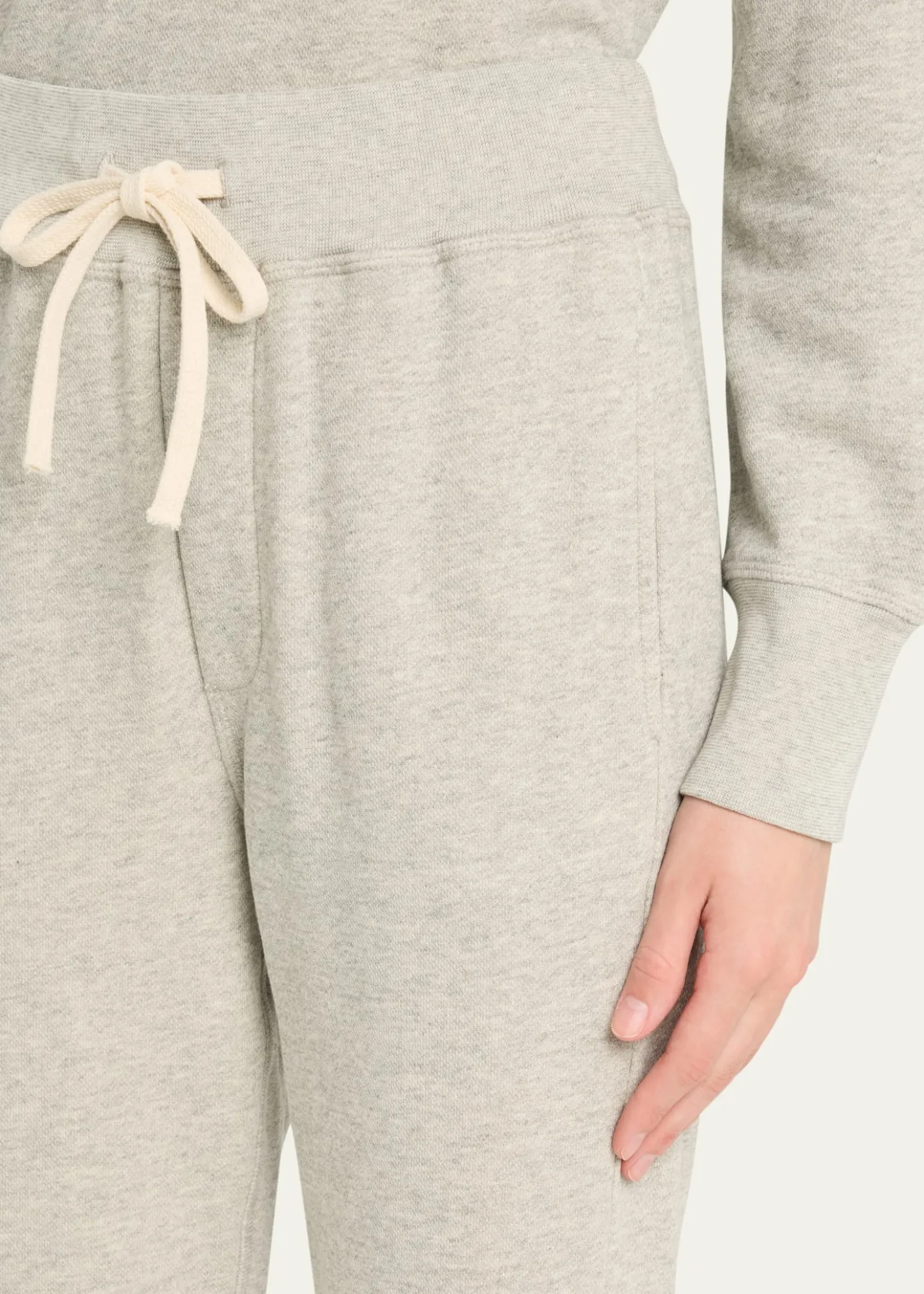 NSF ClothingIsabella High-Waist French Terry Joggers