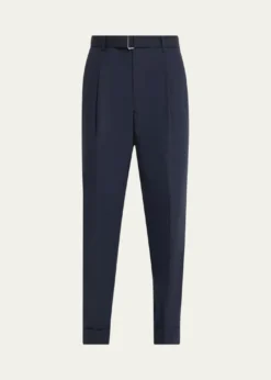 Officine GeneraleHugo Cotton Poplin Tailored Pants