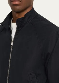 Officine GeneraleMen's Faded Black Cotton Twill Cory Jacket