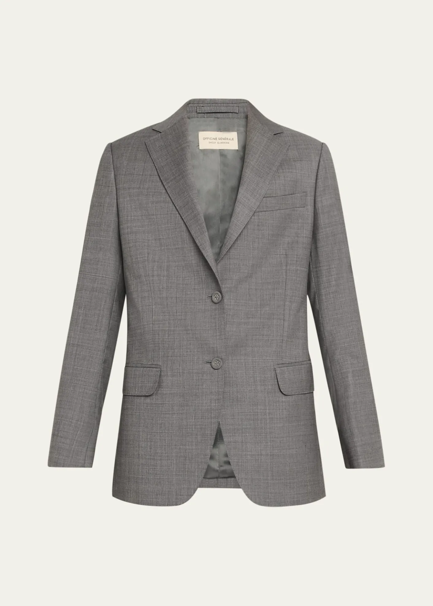 Officine GeneraleCharlene Single-Breasted Jacket