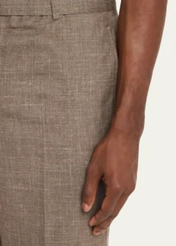 Officine GeneraleHoche Wool-Linen Tailored Pants