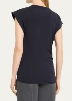 Officine GeneraleInaya Asymmetric Jersey Tee