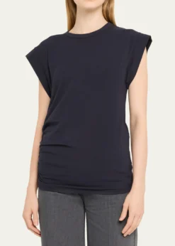 Officine GeneraleInaya Asymmetric Jersey Tee