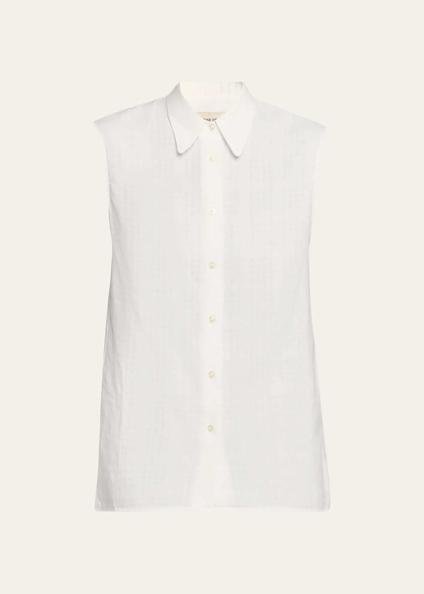 Officine GeneraleIseult Sleeveless Japanese Cotton Shirt
