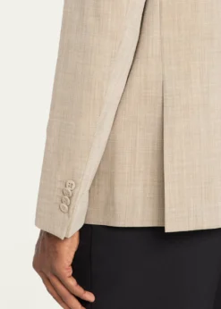 Officine GeneraleMen's Arthus Heathered Wool Single-Breasted Sport Coat