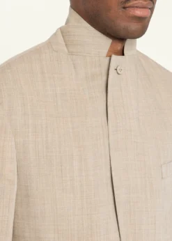 Officine GeneraleMen's Arthus Heathered Wool Single-Breasted Sport Coat