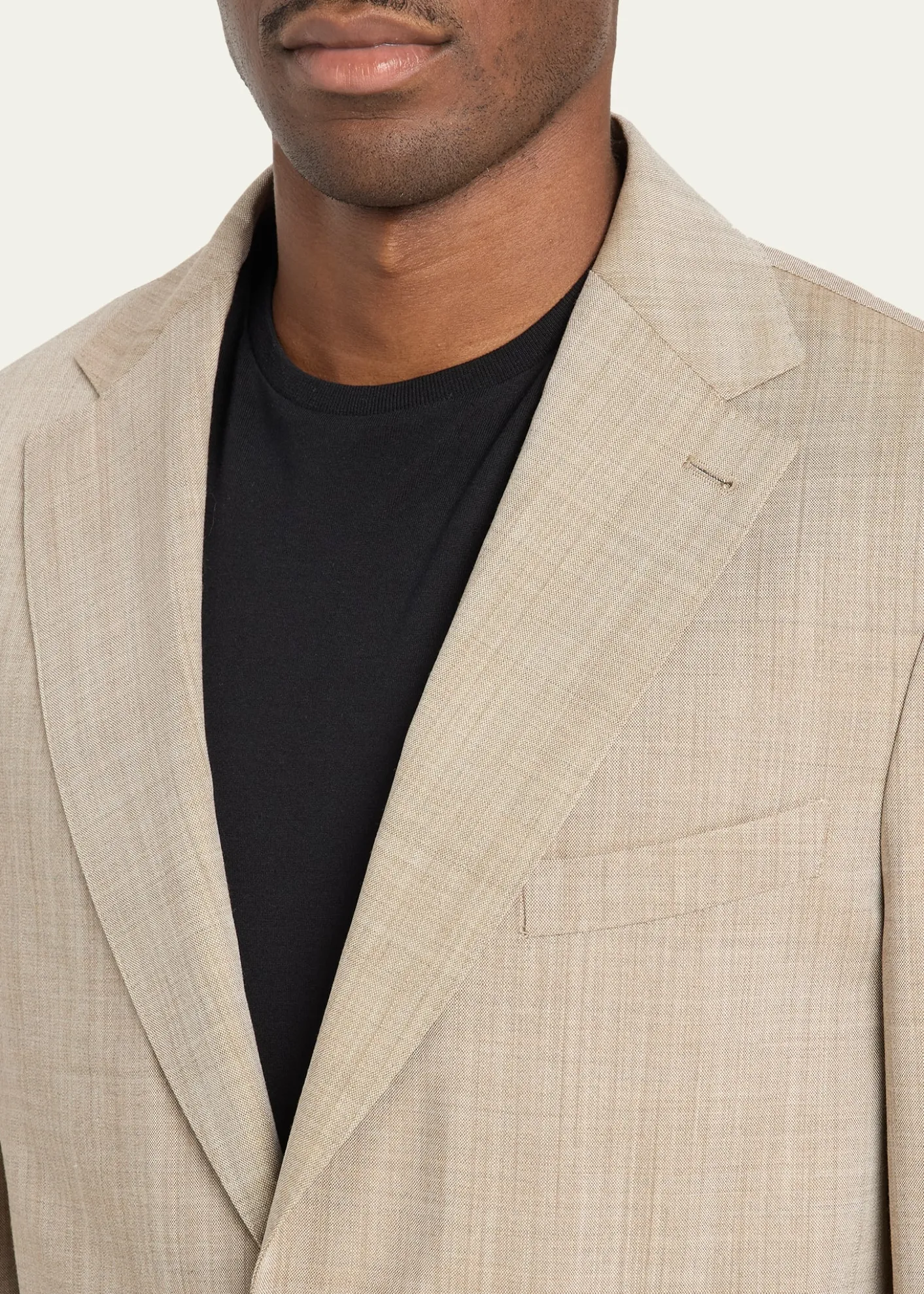 Officine GeneraleMen's Arthus Heathered Wool Single-Breasted Sport Coat