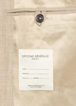 Officine GeneraleMen's Arthus Heathered Wool Single-Breasted Sport Coat