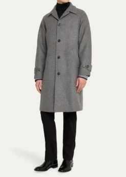 Officine GeneraleMen's Hudson Cavalry Twill Overcoat