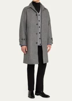 Officine GeneraleMen's Hudson Cavalry Twill Overcoat