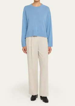 Officine GeneraleNicky Crewneck Cashmere-Blend Sweater