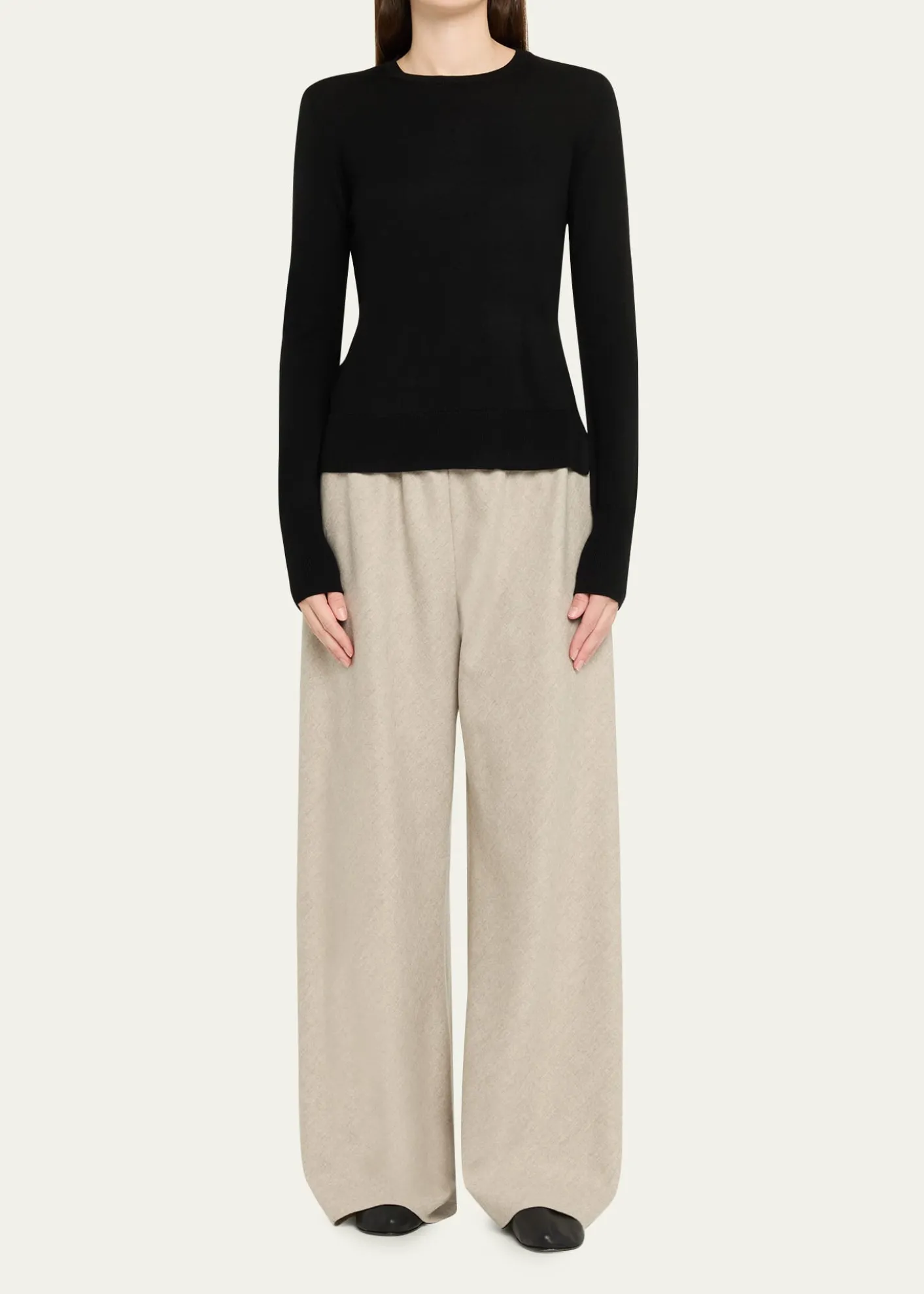 Officine GeneraleNine Merino Crewneck Sweater