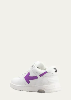 Off-WhiteOut of Office Arrow Leather Trainer Sneakers
