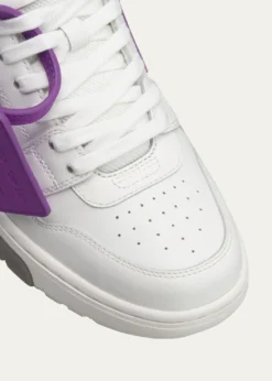 Off-WhiteOut of Office Arrow Leather Trainer Sneakers