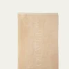 Off-WhitePeach Bookish Shower Towel