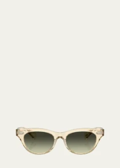 Oliver PeoplesAvelin Gradient Acetate Butterfly Sunglasses