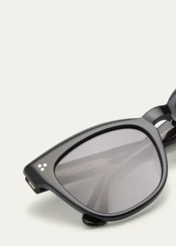 Oliver PeoplesBeveled Acetate Butterfly Sunglasses