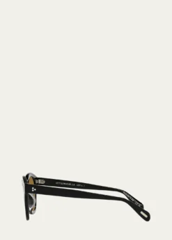 Oliver PeoplesBoudreau L.A. Round Acetate & Plastic Sunglasses
