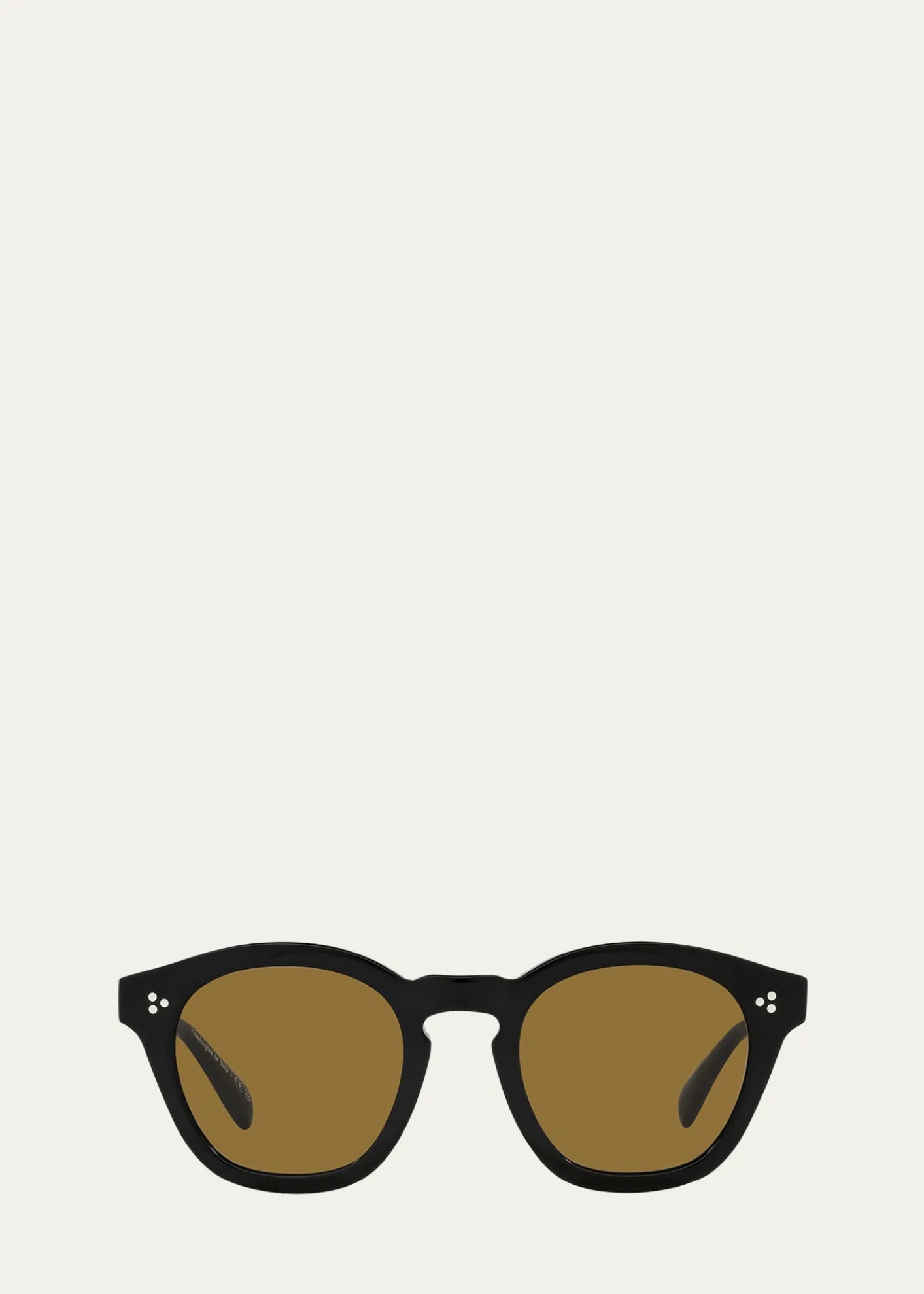 Oliver PeoplesBoudreau L.A. Round Acetate & Plastic Sunglasses