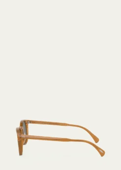 Oliver PeoplesFinley Esq. Sun Acetate Round Sunglasses