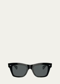 Oliver PeoplesMs Oliver Acetate Square Sunglasses