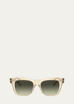 Oliver PeoplesMs. Oliver Gradient Acetate Square Sunglasses