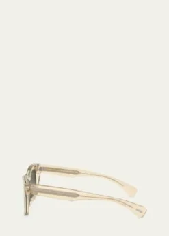 Oliver PeoplesMs. Oliver Gradient Acetate Square Sunglasses