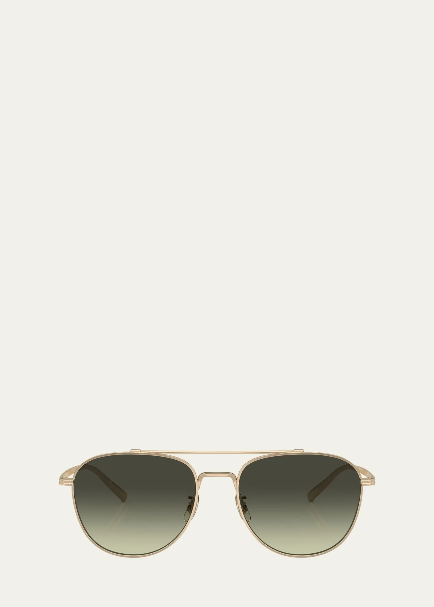 Oliver PeoplesRivetti Titanium Aviator Sunglasses