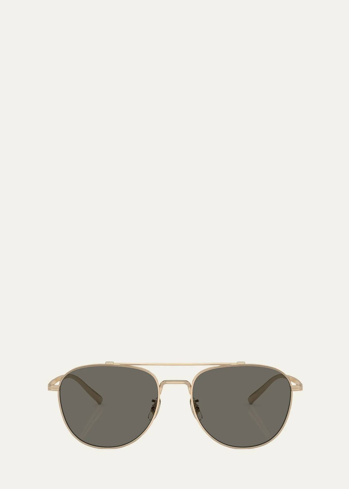 Oliver PeoplesRivetti Titanium Aviator Sunglasses