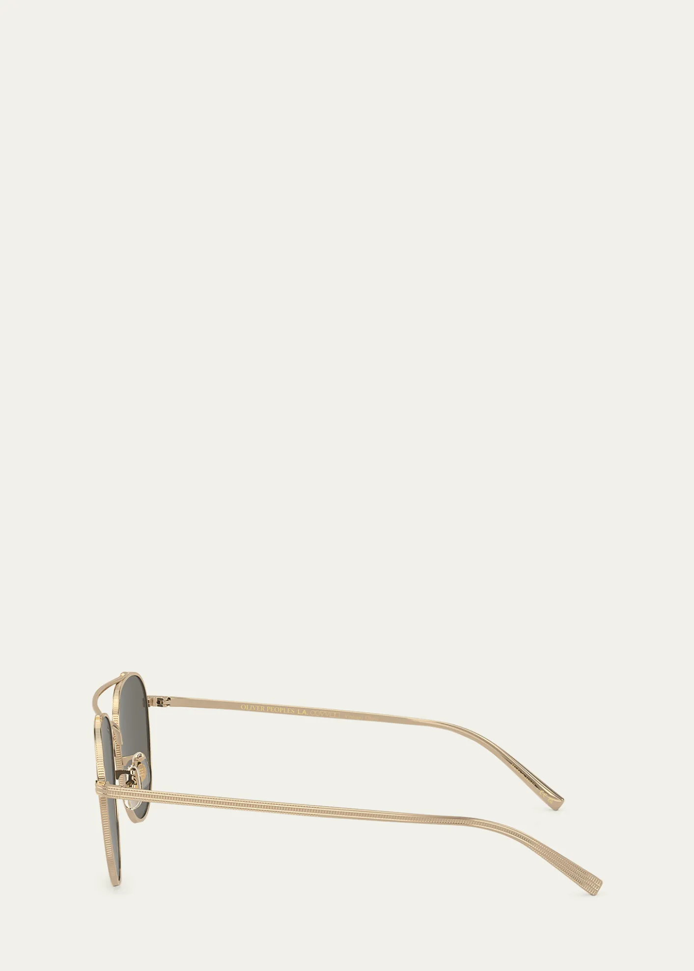 Oliver PeoplesRivetti Titanium Aviator Sunglasses