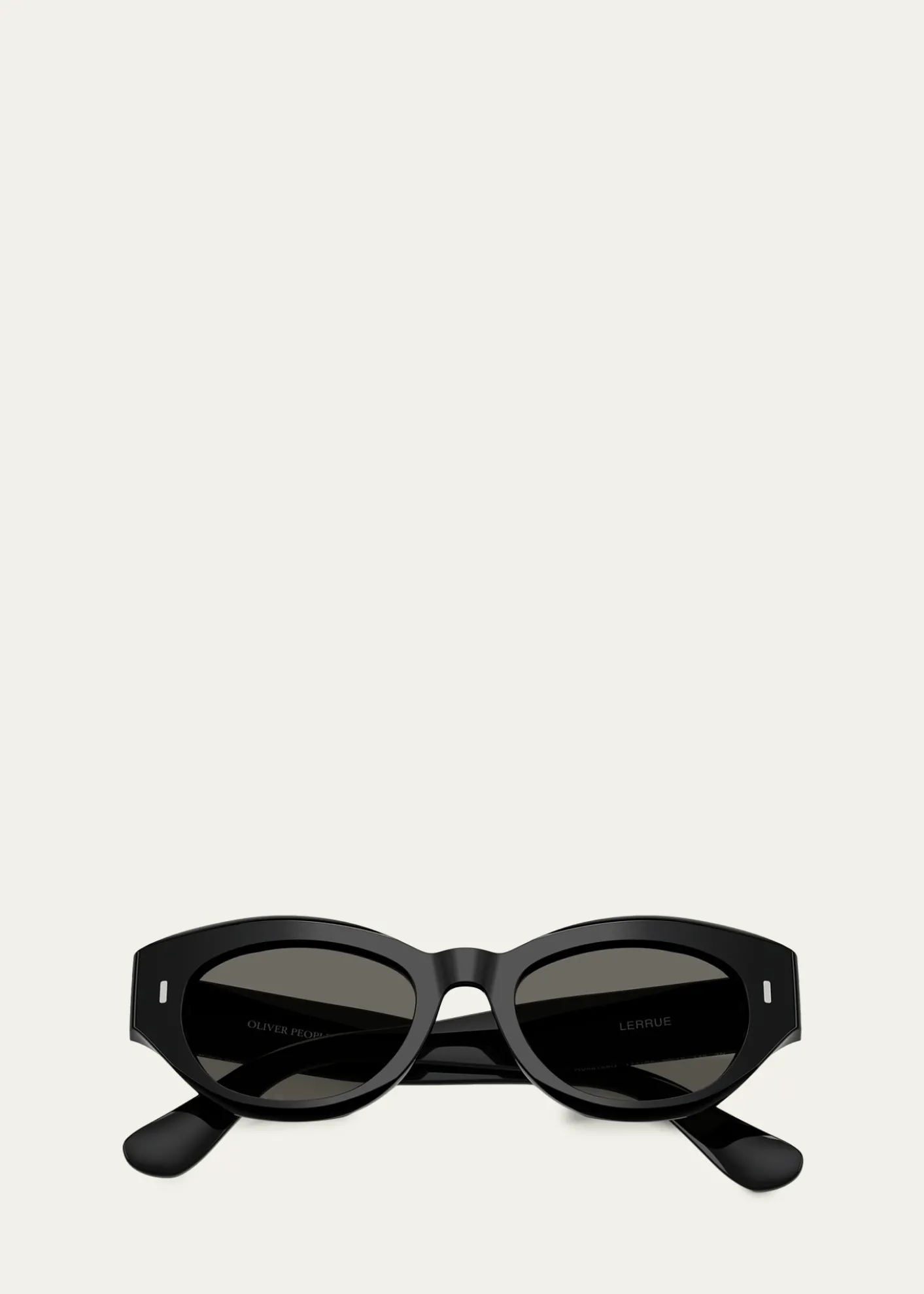 Oliver PeoplesLerrue Oval Sunglasses