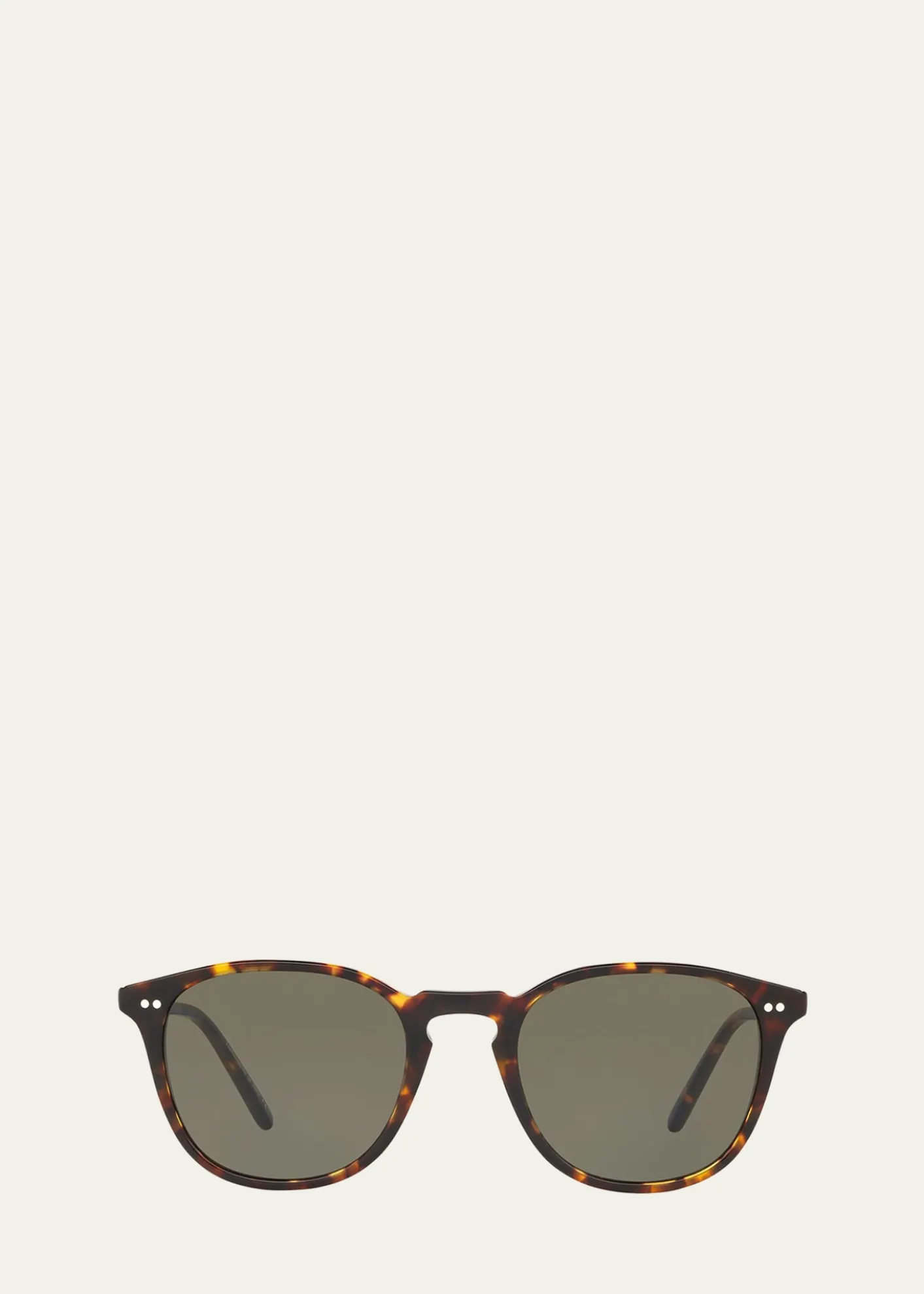 Oliver PeoplesMen's Forman L.A. Tortoiseshell Sunglasses