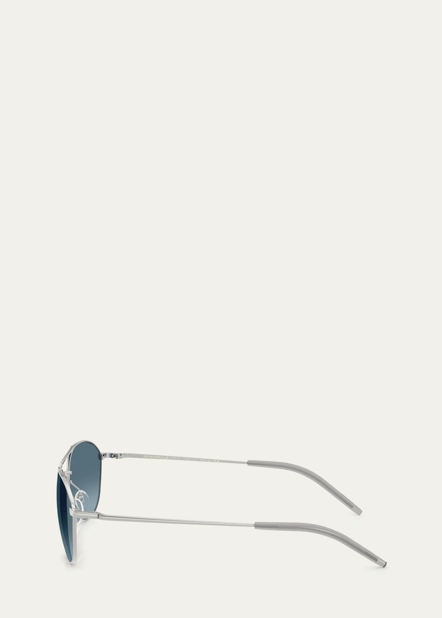 Oliver PeoplesMen's OV1358S Aviator Sunglasses