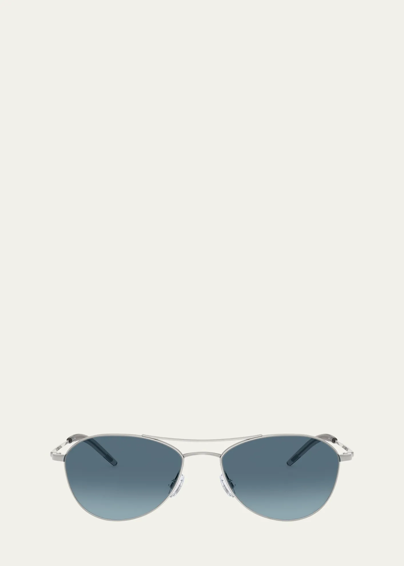 Oliver PeoplesMen's OV1358S Aviator Sunglasses
