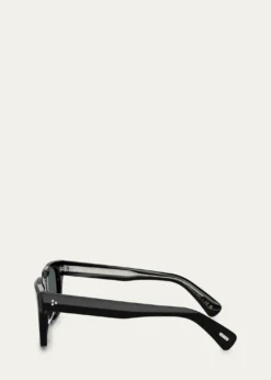Oliver PeoplesMen's Ov5564su Polarized Square Sunglasses