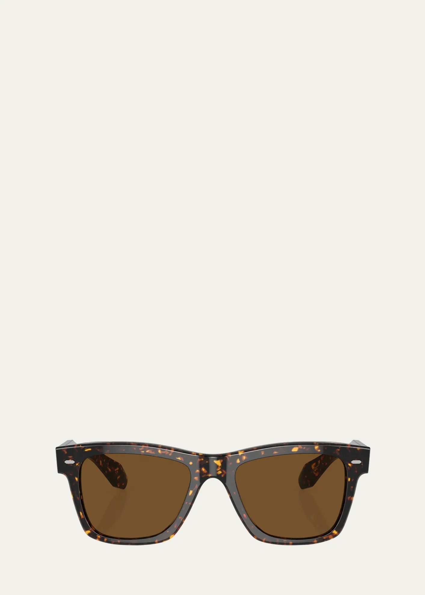 Oliver PeoplesMen's ov5552su Polarized Rectangle Sunglasses