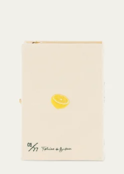 Olympia Le-TanAroma D'Italia Book Clutch Bag with Strap