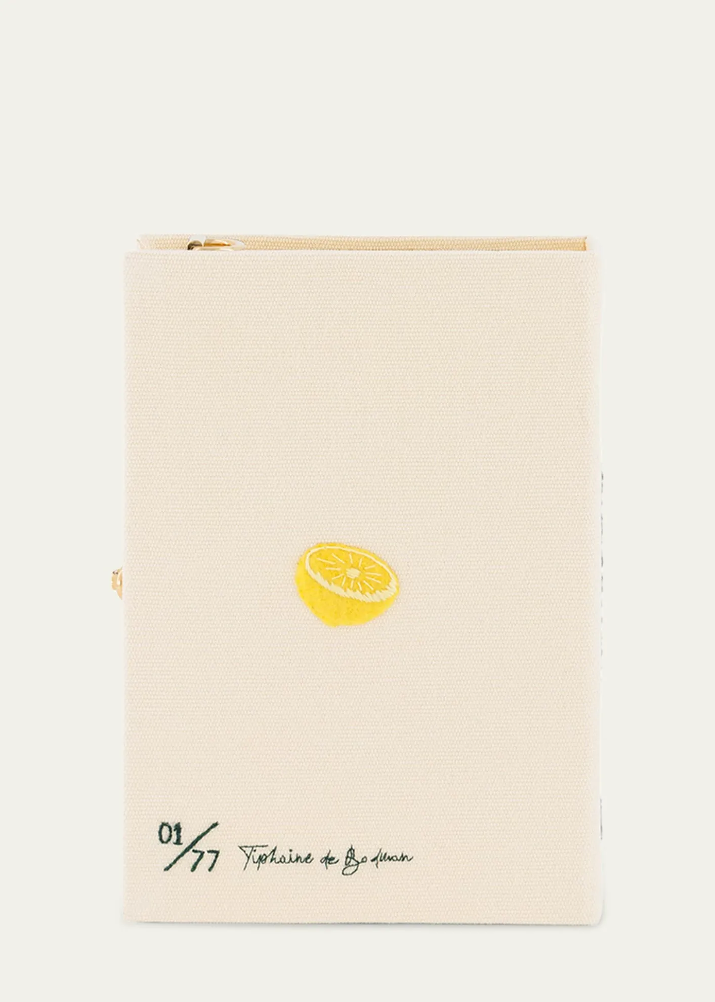 Olympia Le-TanAroma D'Italia Book Clutch Bag with Strap
